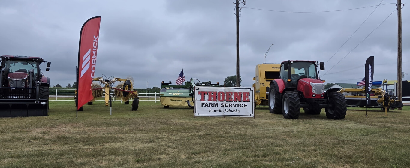 Thoene Farm service sign