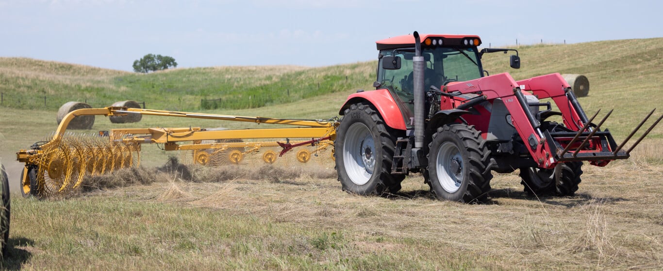 Case Tractor with attachment