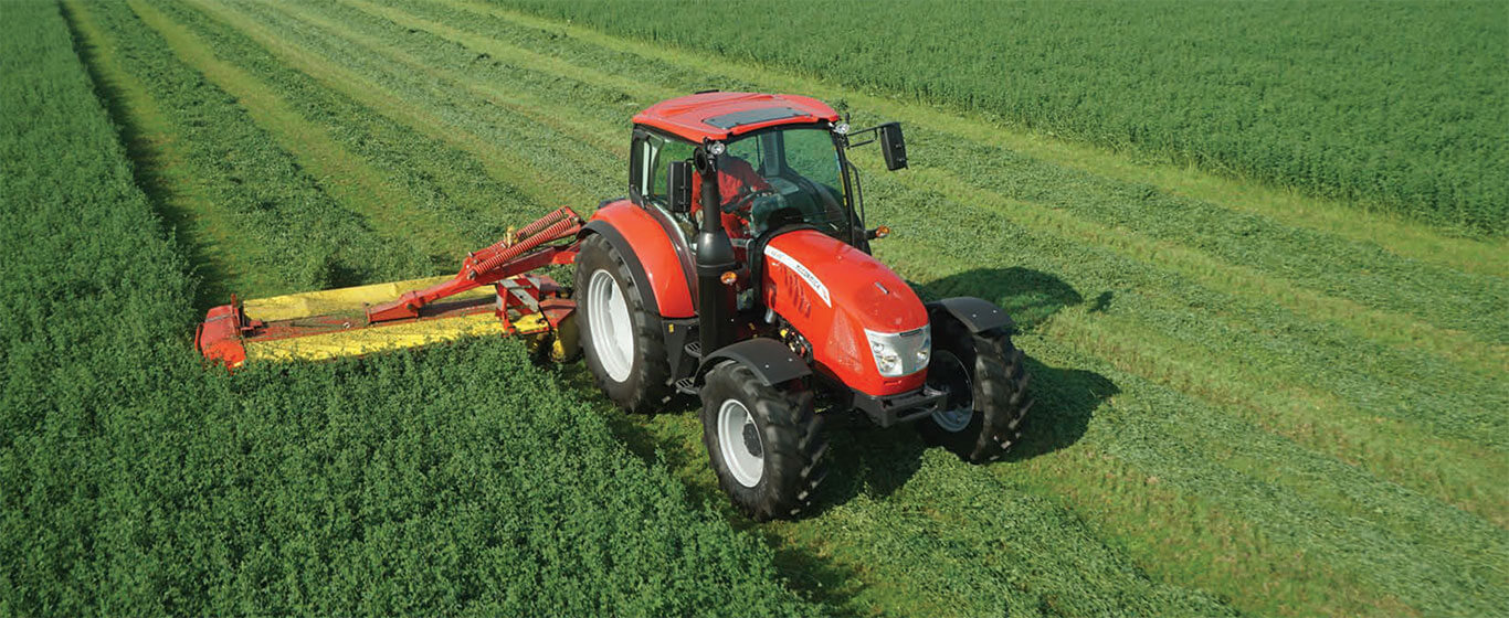 McCormick Tractor with Mower Conditioner